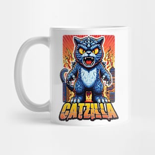 Catzilla S01 D40 Mug